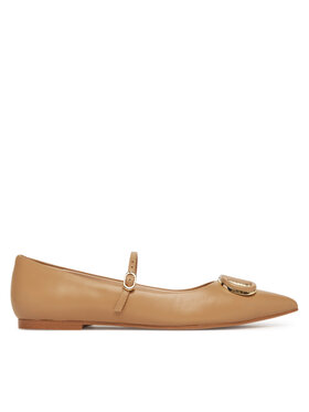 TWINSET Baleríny TWINSET 251TCP064 Hnědá