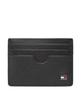 Tommy Hilfiger Puzdro na kreditné karty Tommy Hilfiger Th Flag Cc Holder AM0AM13517 Čierna