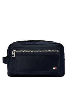 Tommy Hilfiger Smink táska Tommy Hilfiger Enamel Flag Travel Washbag AM0AM14111 Sötétkék
