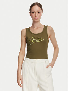 Guess Guess Top W6YP30 K4380 Caqui Slim Fit