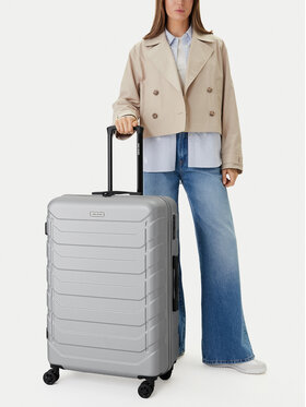 GINO ROSSI Maleta grande GINO ROSSI CEO-GIN-L-003-05-SILVER Plata