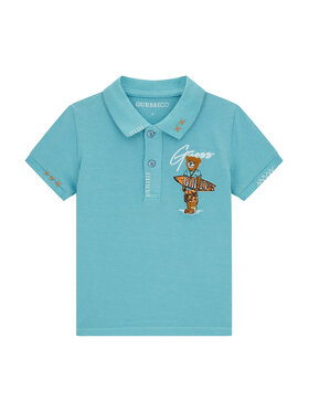 Guess Guess Polo N6GP01 K9WF4 Blu Regular Fit