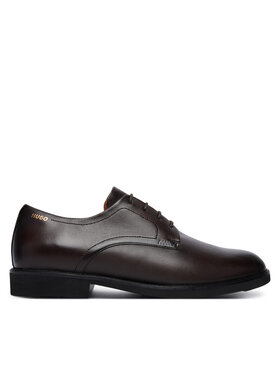 HUGO Обувки HUGO Ginsby derb 50573074 Кафяв