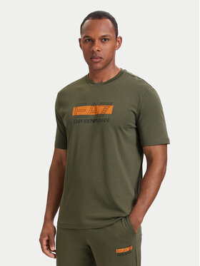 EA7 Emporio Armani EA7 Emporio Armani Camiseta 7M002415 AF10375 U7014 Verde Regular Fit