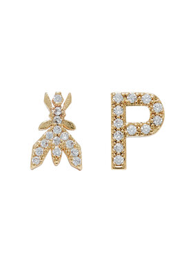 Patrizia Pepe Ausskari Patrizia Pepe 8J1056/M009 FE35 Zelta