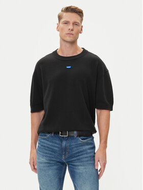 HUGO HUGO Футболка San Carson-CP 50543765 Чорний Relaxed Fit