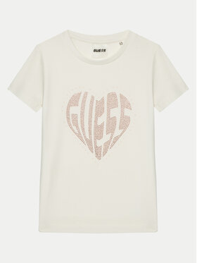 Guess Guess Футболка J5RI46 J1314 Écru Regular Fit