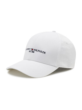 Tommy Hilfiger Šilterica Tommy Hilfiger Th Established Cap AM0AM07352 Bijela
