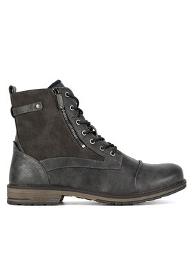 Mustang Šnurovacia obuv Mustang 4157-503 BIG2 Sivá