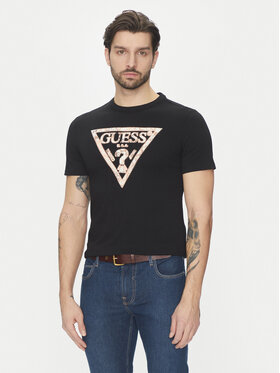 Guess Guess Футболка M5GI06I3Z14 Чорний Regular Fit