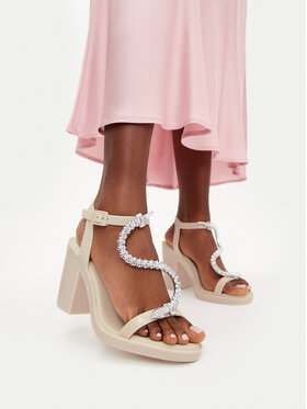 Melissa Босоніжки Melissa Melissa Snake Block + Bo.Bo Ad 35775 Бежевий