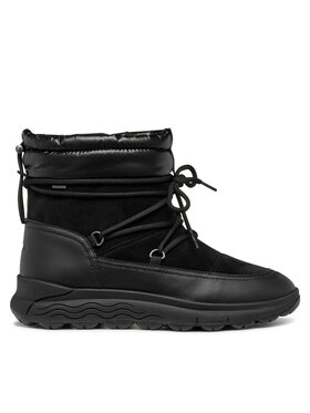 Geox Snehule Geox D Spherica 4X4 B Abx D4626A 08522 C9999 Čierna