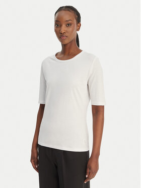 BOSS BOSS Camiseta Evyta 50561508 Blanco Slim Fit