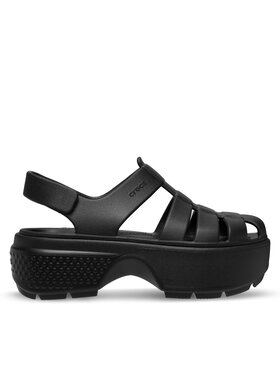 Crocs Sandály Crocs Stomp Fisherman Sandal 209938 Černá