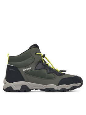 Geox Puszābaki Geox J Magnetar Boy B Abx J463ZC 050FU C0914 D Tumši zaļa