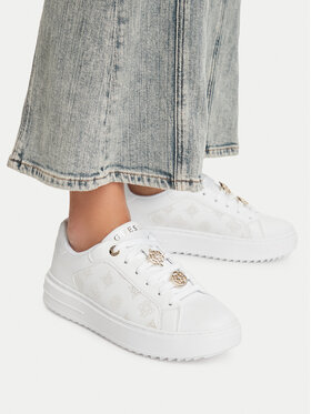 Guess Laisvalaikio batai Guess FLFDUE ELE12 Balta