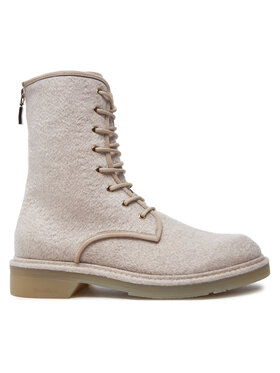 Max Mara Šnurovacia obuv Max Mara Bakerzip 2424796072600 Béžová