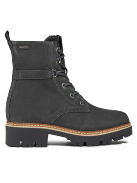 Tamaris Šnurovacia obuv Tamaris 1-26233-41 Sivá