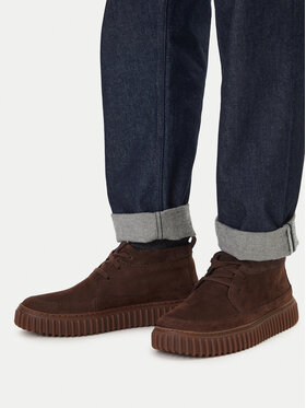 Clarks Черевики Clarks Torhill LaceHi 26184694 Темно-коричневий
