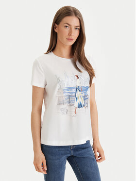 DKNY DKNY Camiseta P61MPWNA Blanco Regular Fit