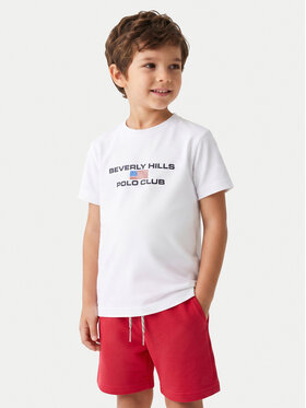 Beverly Hills Polo Club Beverly Hills Polo Club Футболка P-SS26B-TS0132 Білий Regular Fit