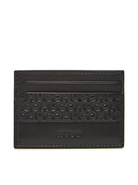 HUGO Puzdro na kreditné karty HUGO 50548322 Čierna
