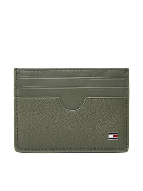 Tommy Hilfiger Puzdro na kreditné karty Tommy Hilfiger Th Flag Cc Holder AM0AM13517 Zelená