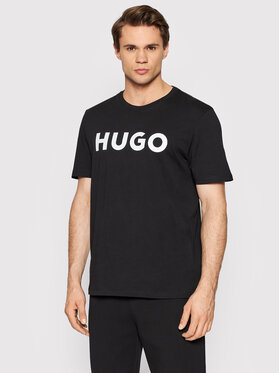 HUGO Hugo Футболка Dulivio 50467556 Чорний Regular Fit