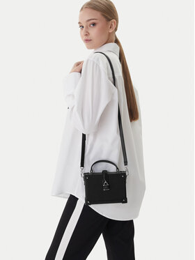KARL LAGERFELD Kabelka KARL LAGERFELD B1W30100 Čierna