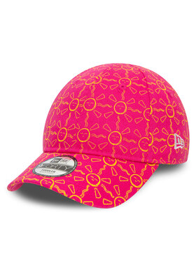 New Era Czapka z daszkiem New Era Kids Aop Sun 940 Ne 60503360 Różowy