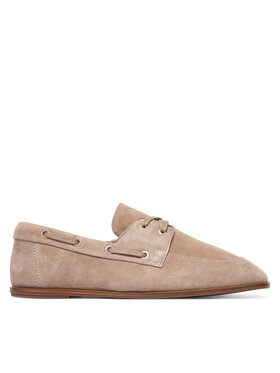 Calvin Klein Обувки Calvin Klein Ess Boatshoe Suede HW0HW03290 Бежов
