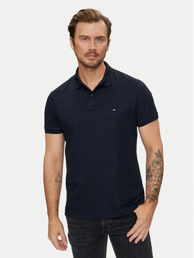 Tommy Hilfiger Tommy Hilfiger Poloshirt Essential MW0MW35585 Dunkelblau Regular Fit
