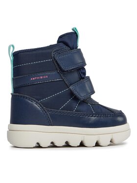 Geox Stiefel Geox B Willaboom Girl B A B365AE 0FU54 C4002 M Dunkelblau