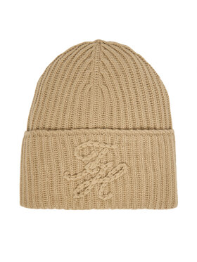 Tommy Hilfiger Cepure Tommy Hilfiger Th Elevated Script AW0AW17777 Bēšs