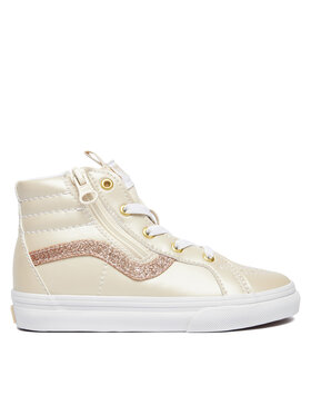 Vans Sneakersy Vans SK8-Hi Reissue Side Zip VN0007Q3DJR1 Écru