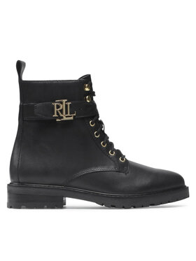 LAUREN RALPH LAUREN Bakancs LAUREN RALPH LAUREN Elridge 802838413001 Fekete