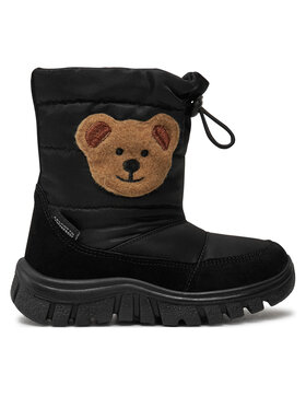 Falcotto Kozačky Falcotto Poznurr 3001596-01 M Černá