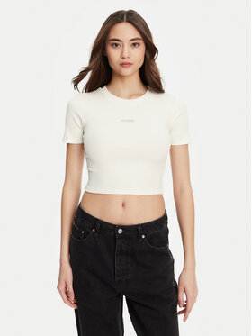 Guess Guess Футболка V5YP08 K8RT2 Білий Slim Fit