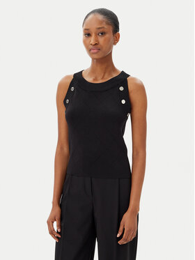 Artigli Artigli Топ ACMA001879 002 Чорний Regular Fit