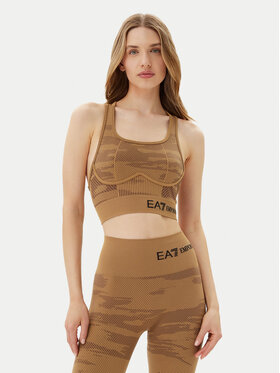 EA7 Emporio Armani EA7 Emporio Armani Спортивний бюстгальтер 7W000517 AF13714 U6054 Коричневий