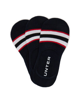 Hunter Členkové ponožky Hunter AS_HUNTER_03S_SS25 (3-PACK) Tmavomodrá