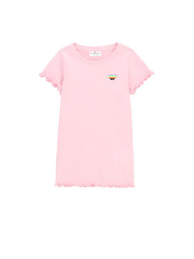 Coccodrillo Coccodrillo Camiseta WC5143204CGK Rosa Slim Fit