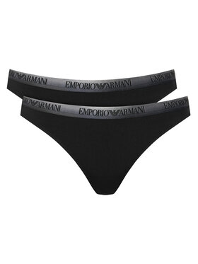 Emporio Armani Underwear Emporio Armani Underwear Komplet brazilskih hlačk﻿ EW000402 AF25572 UC001 Črna