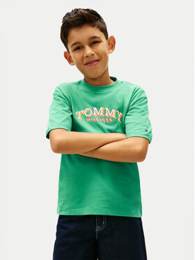 Tommy Hilfiger Tommy Hilfiger Camiseta KB0KB10267 Verde Regular Fit