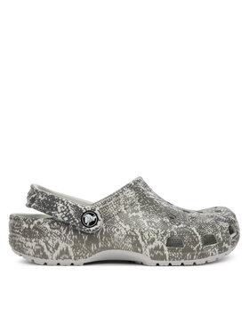 Crocs Шльопанці Crocs Classic Pop Animal Clogs 214153 Сірий