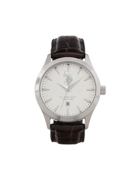 U.S. Polo Assn. Годинник U.S. Polo Assn. Yale USP7369WH Коричневий