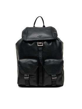 Calvin Klein Ruksak Calvin Klein Cargo Flap Backpack LV04D3127G Čierna