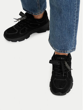 Guess Snīkeri Guess FLFIRR SUE12 Melns