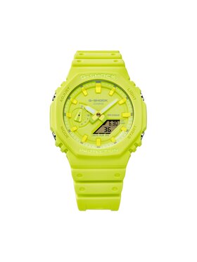 G-Shock Hodinky G-Shock GA-2100-9A9ER Žltá