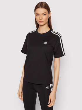 adidas adidas Футболка HF7533 Чорний Regular Fit